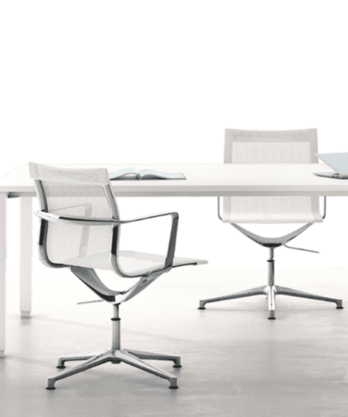 Bezoekerstoel Idara White