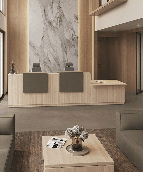 Receptiebalie Sotto met bijzettafel Tarnos