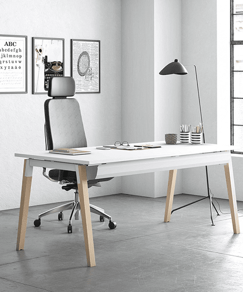 Directiestoel Ariana bij bureau Olena Wood