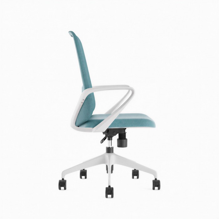 Silla Azul Agata vista lateral