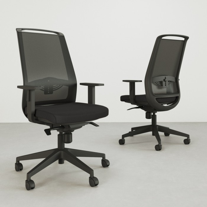 Ergonomische bureaustoel Silvana - Bikkom