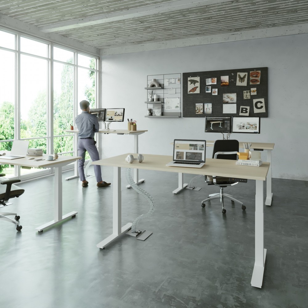 Elektrisch verstelbaar zit-sta bureau Polaris Plus - Bikkom