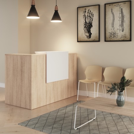 Receptiebalie Duomo in wachtruimte