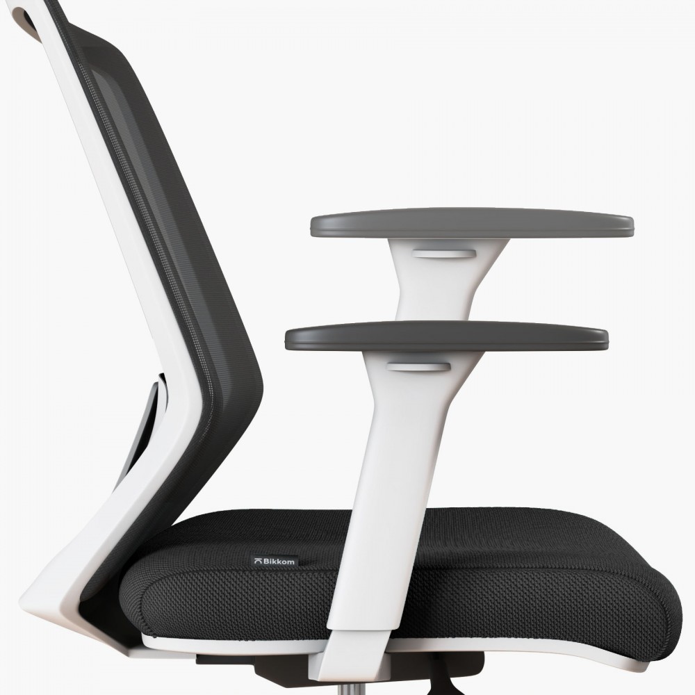 Ergonomische bureaustoel Vita White - Bikkom