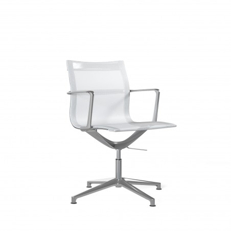 Idara White Bezoekersstoel