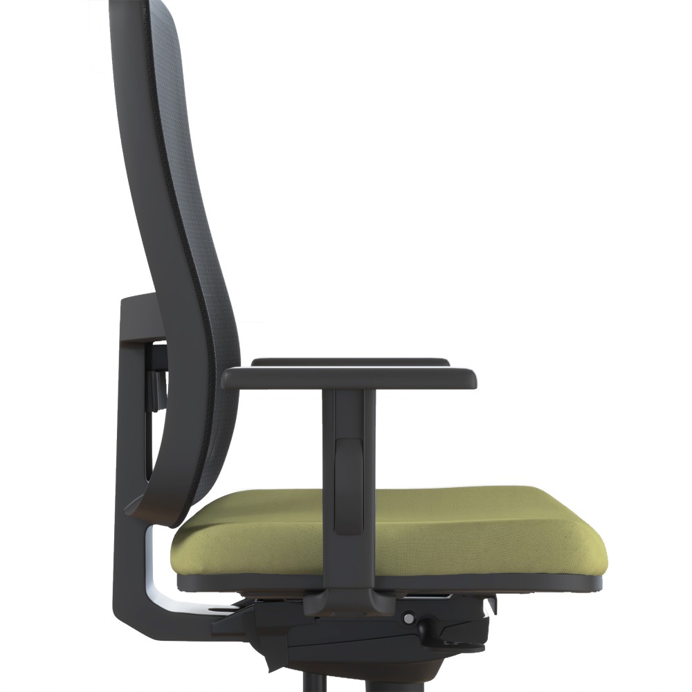 Ergonomische bureaustoel Lisa Noire - Bikkom