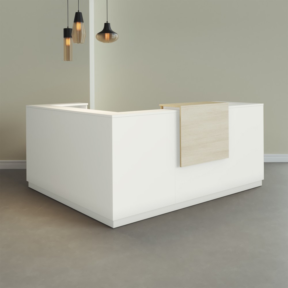 Receptiebalie in L-vorm Duomo  - Bikkom