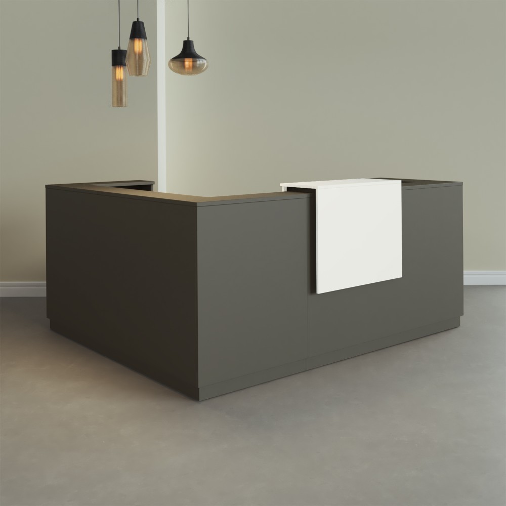 Receptiebalie in L-vorm Duomo  - Bikkom