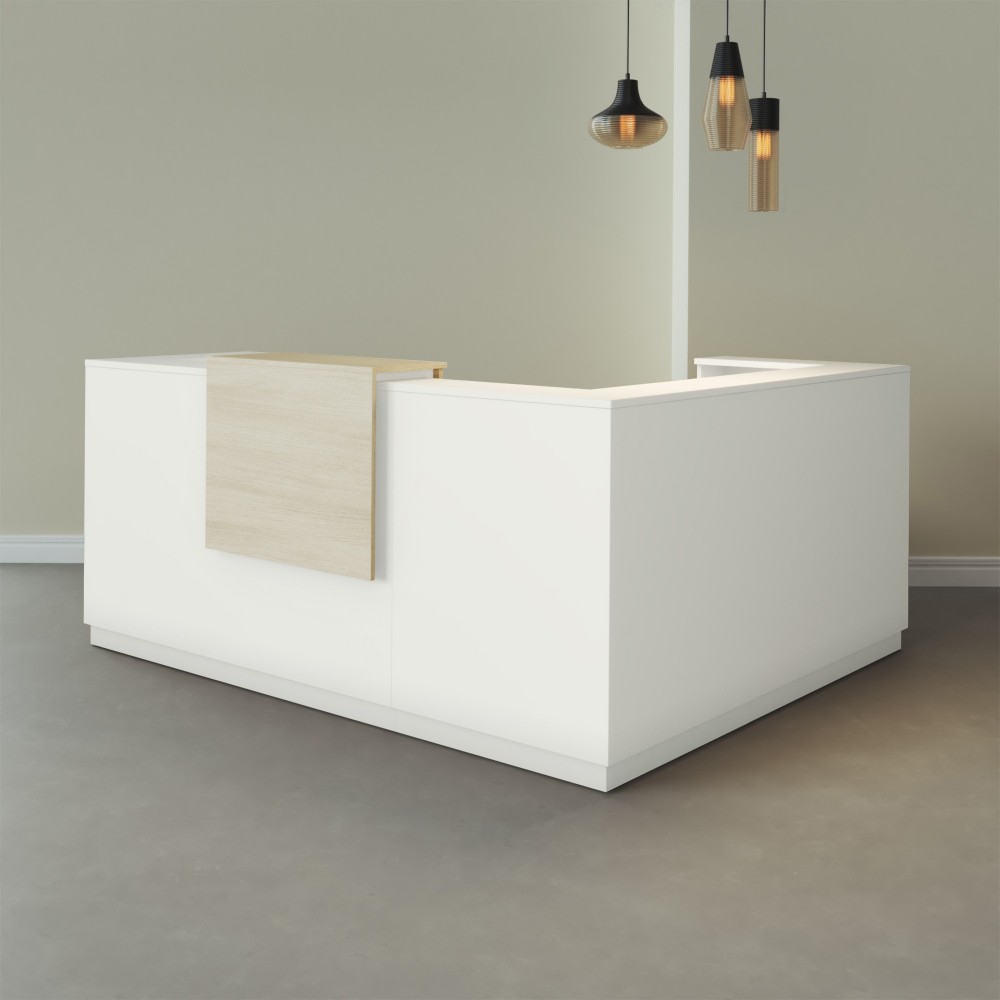 Receptiebalie in L-vorm Duomo  - Bikkom