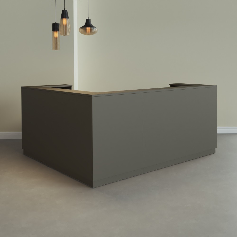 Receptiebalie in L-vorm Duomo  - Bikkom