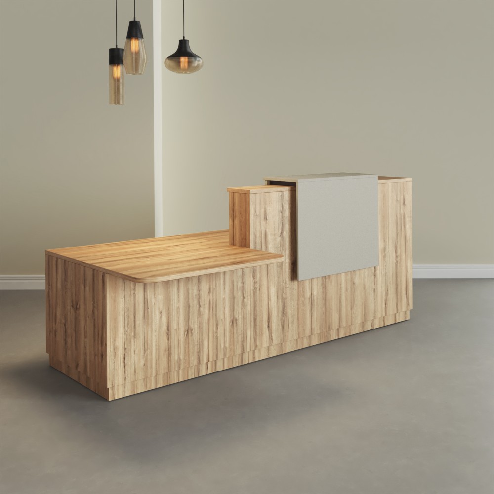 Rolstoeltoegankelijke receptiebalie Duomo - Bikkom