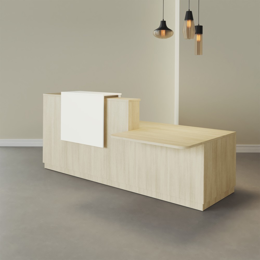 Rolstoeltoegankelijke receptiebalie Duomo - Bikkom