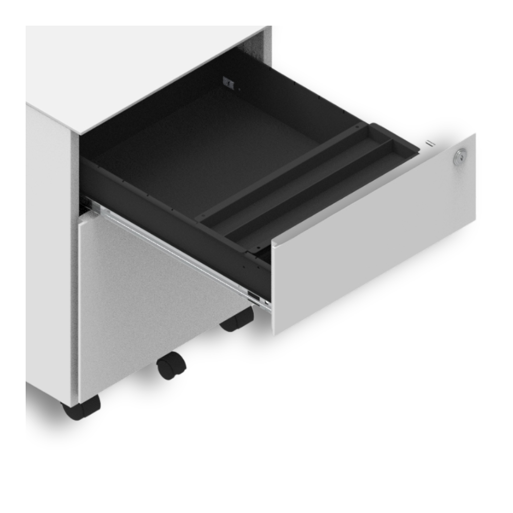 Classeur Tiroir supérieur – Blanc