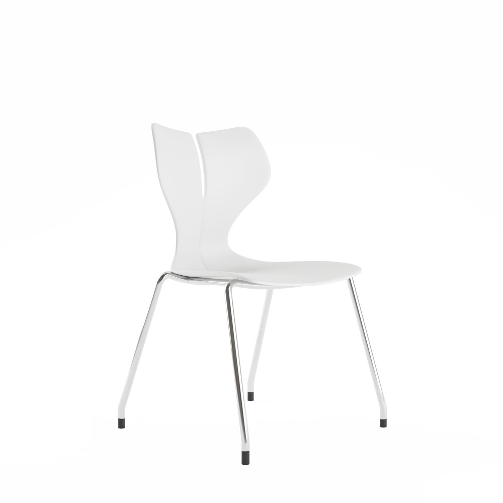 Chaise Sonia blanche