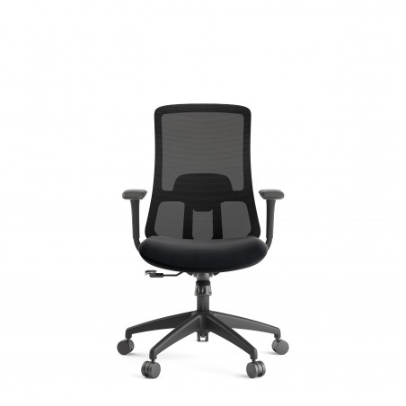 Chaise Sofia Black avec roulettes