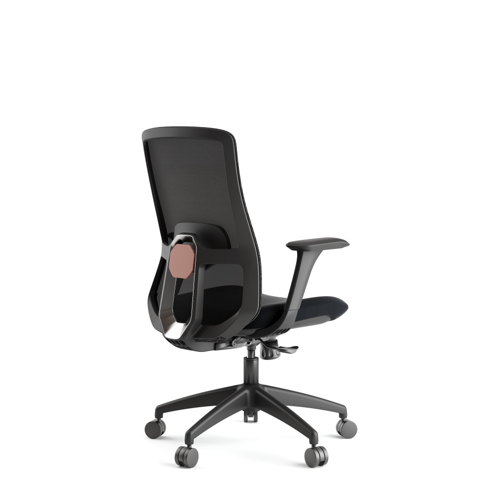 Chaise Sofia Black vue latérale