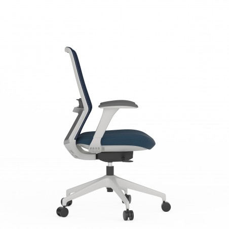 Vue latérale – chaise Emma Grey