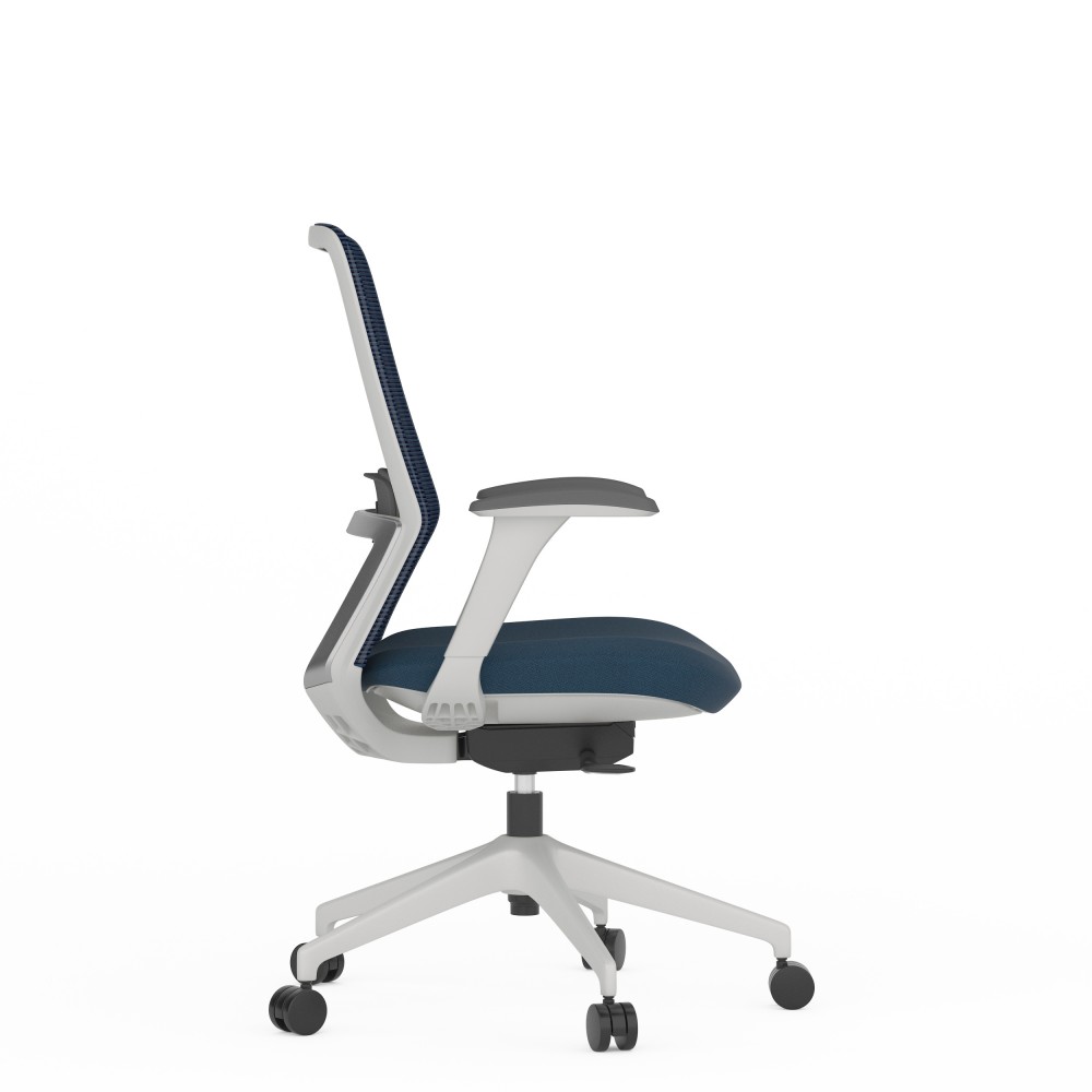 Vue latérale – chaise Emma Grey