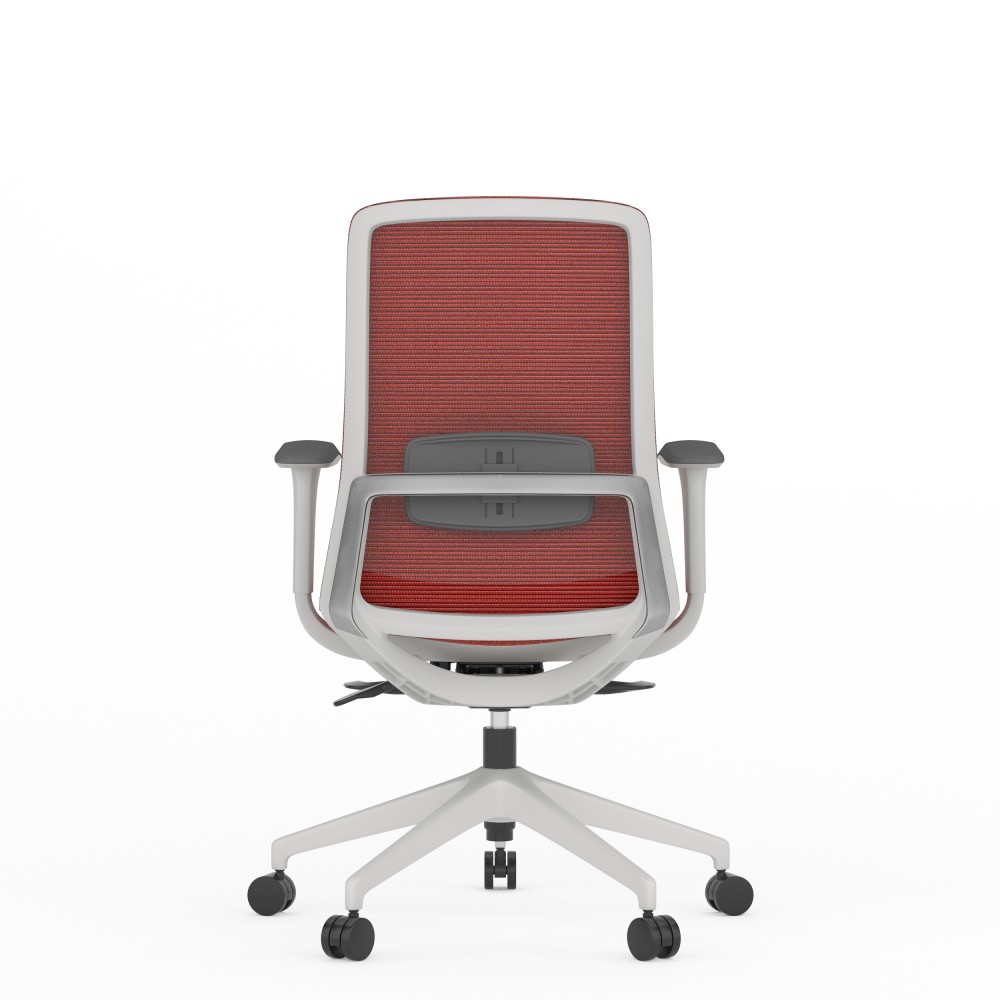 Vue frontale chaise Emma Grey