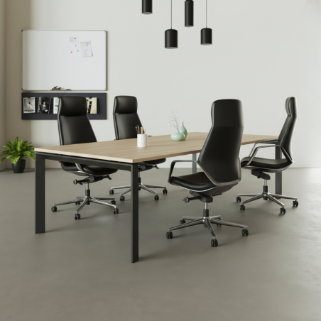 Bella in vergaderruimte