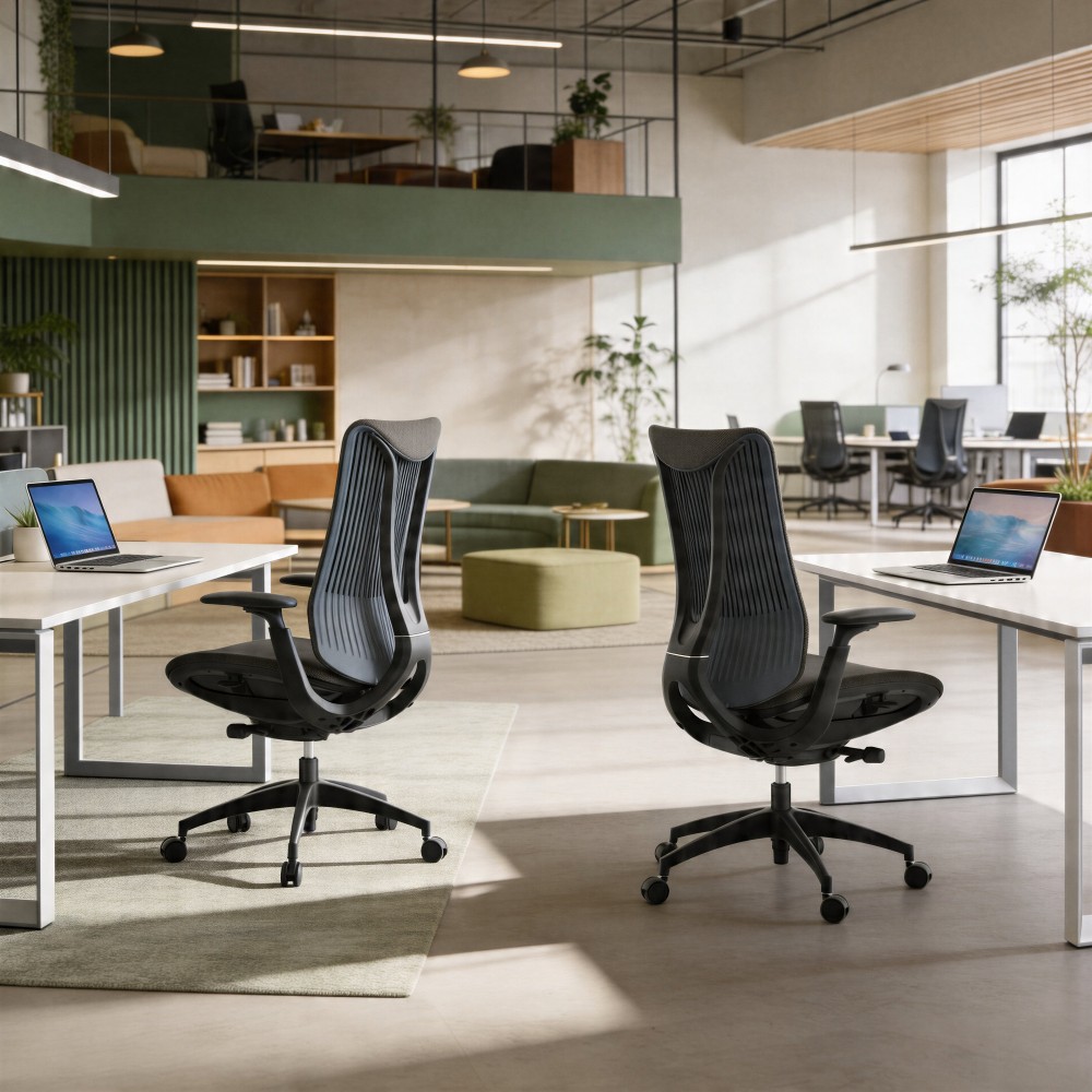 In hoogte verstelbare directiestoel Diana Plus