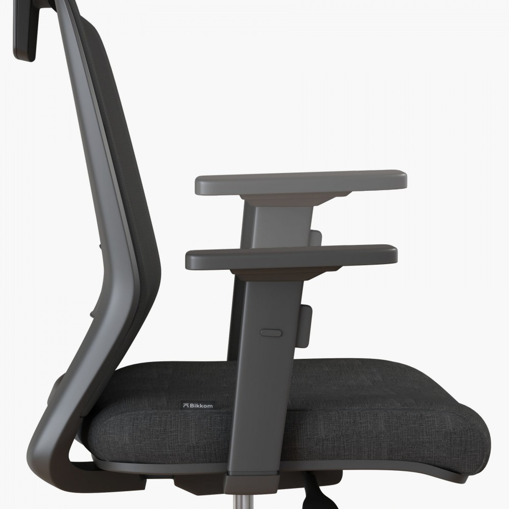 Ergonomische bureaustoel Gala Black - Bikkom