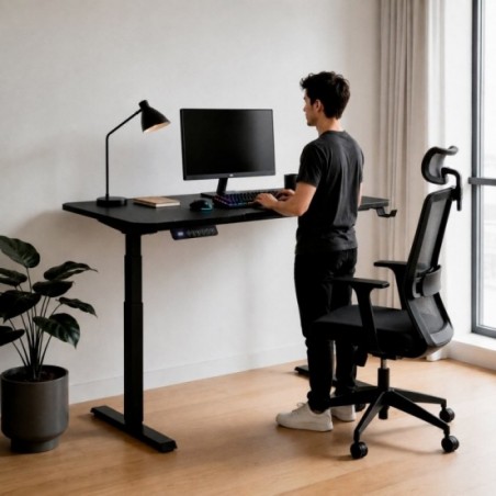 Gaming bureau met elektrische bediening Aero