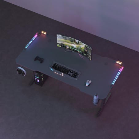 Zwart gaming bureau Nexa Volt