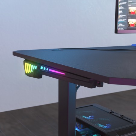 Gaming bureau met LED-verlichting Nexa T