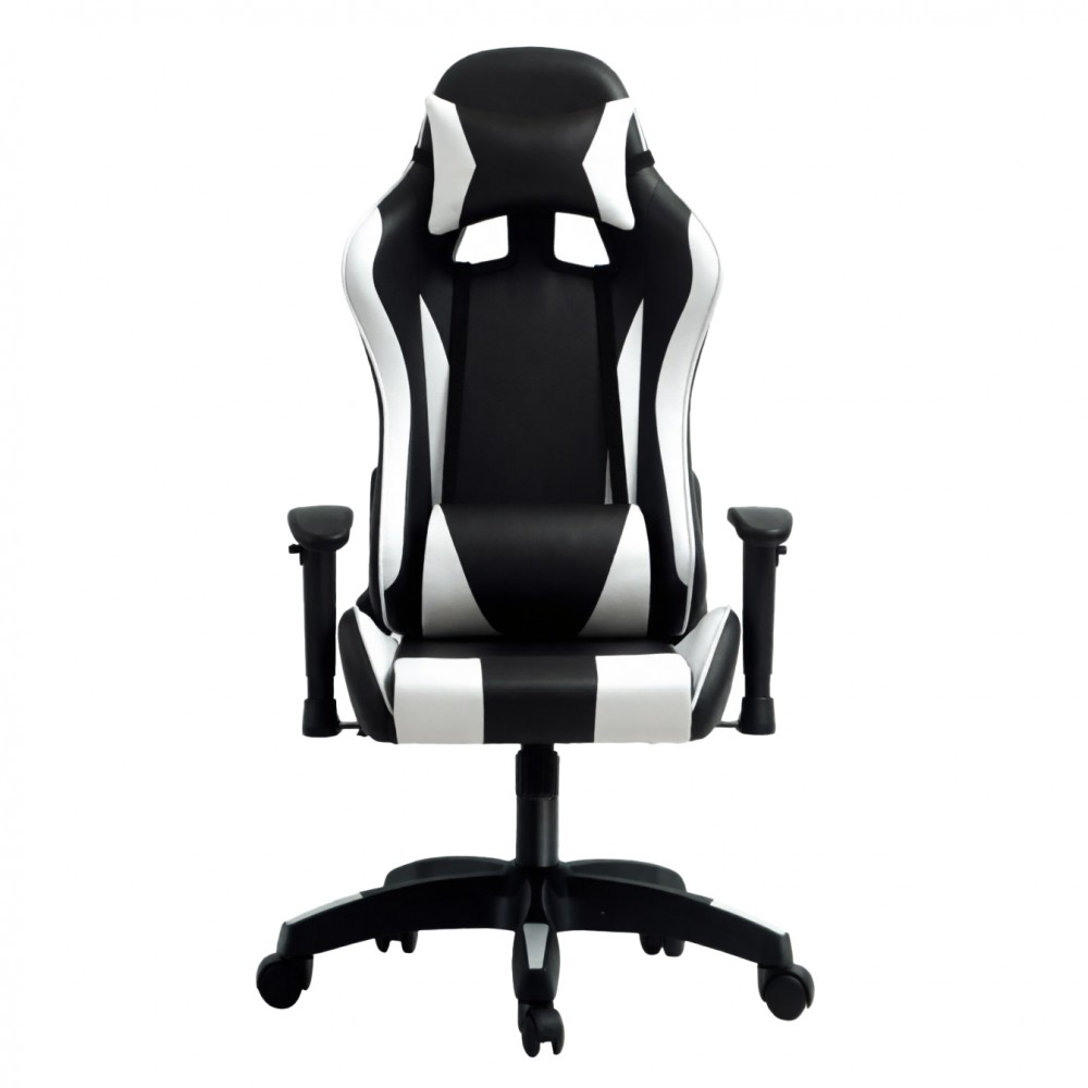 Witte Gaming Stoel Exon Race