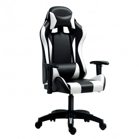Witte Gaming Stoel Exon Race