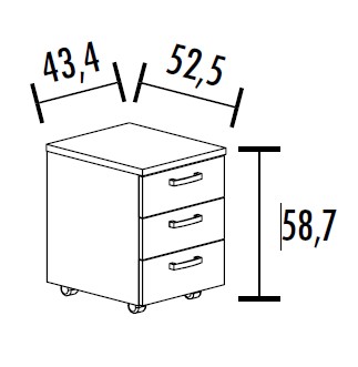 Afemtingen Beta rolcontainer