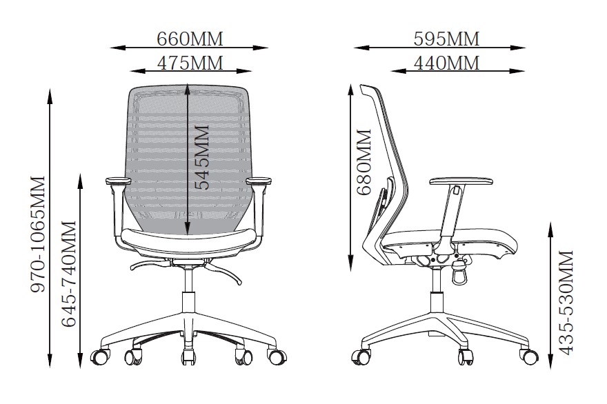 Afmetingen Vita Black