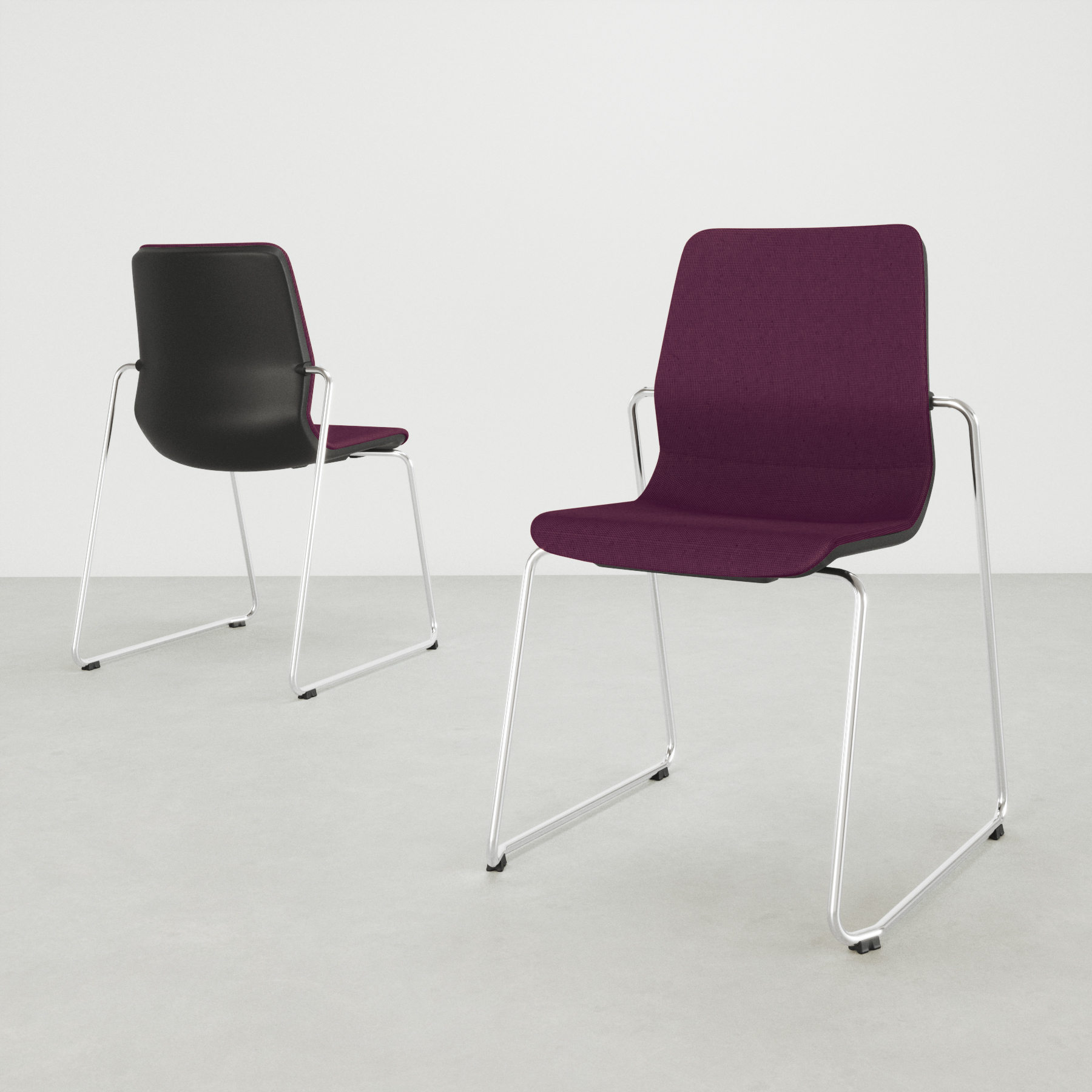 Daniela met Sledeframe