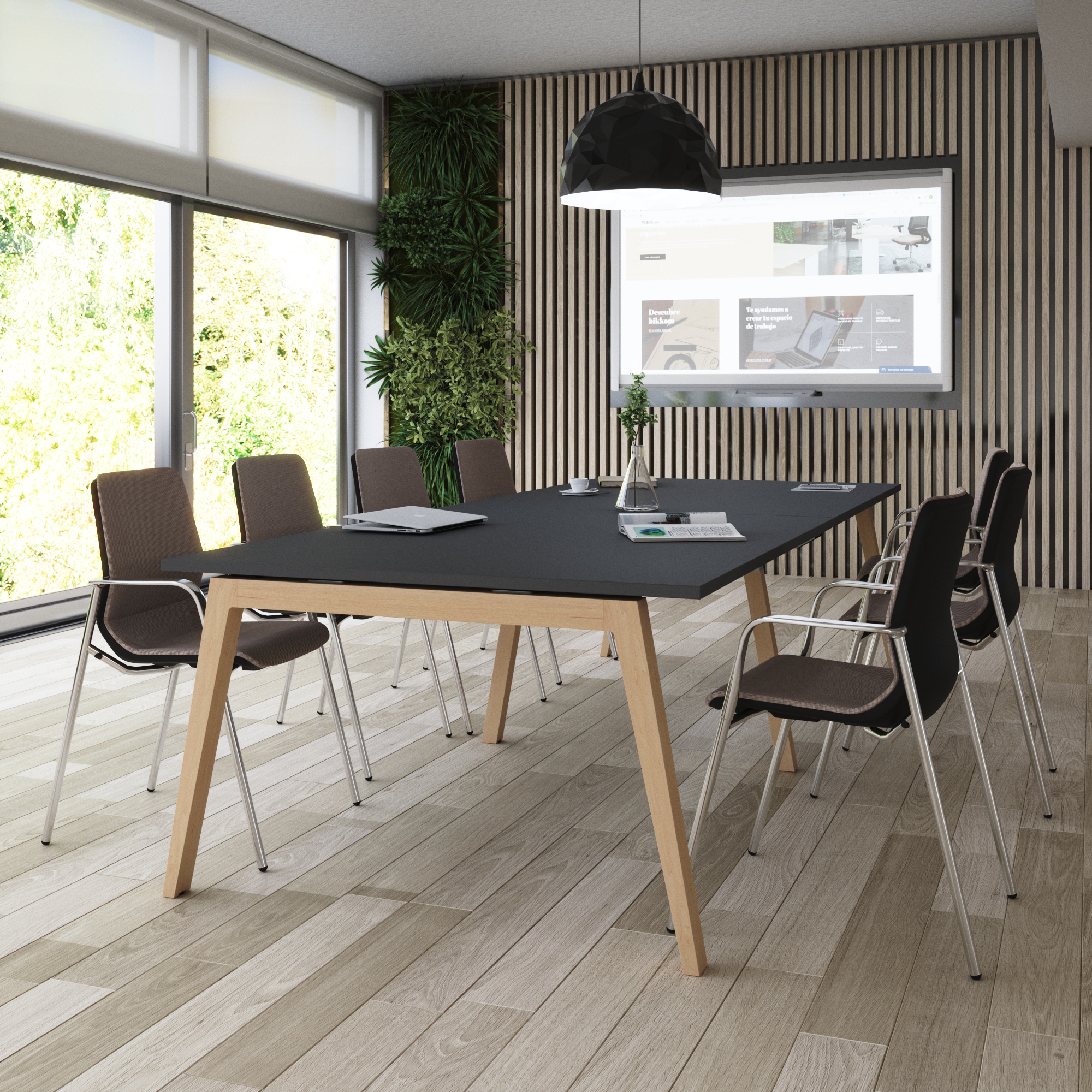 Vergadertafel Olena Wood