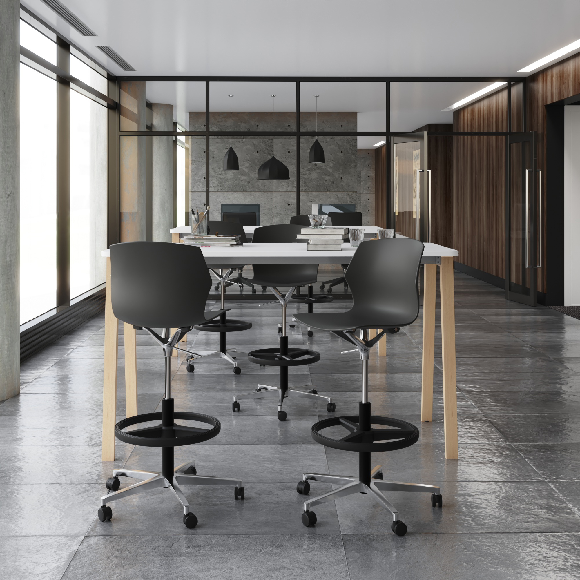 Natalia Barkruk met wieltjes