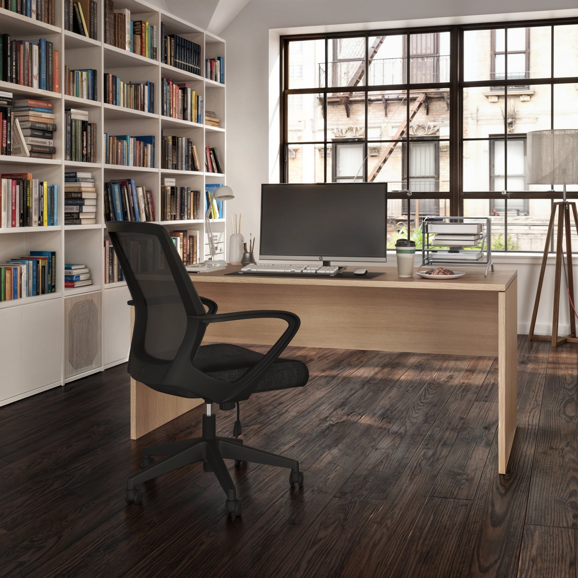 Pakket: Bureautafel Tarnos + stoel