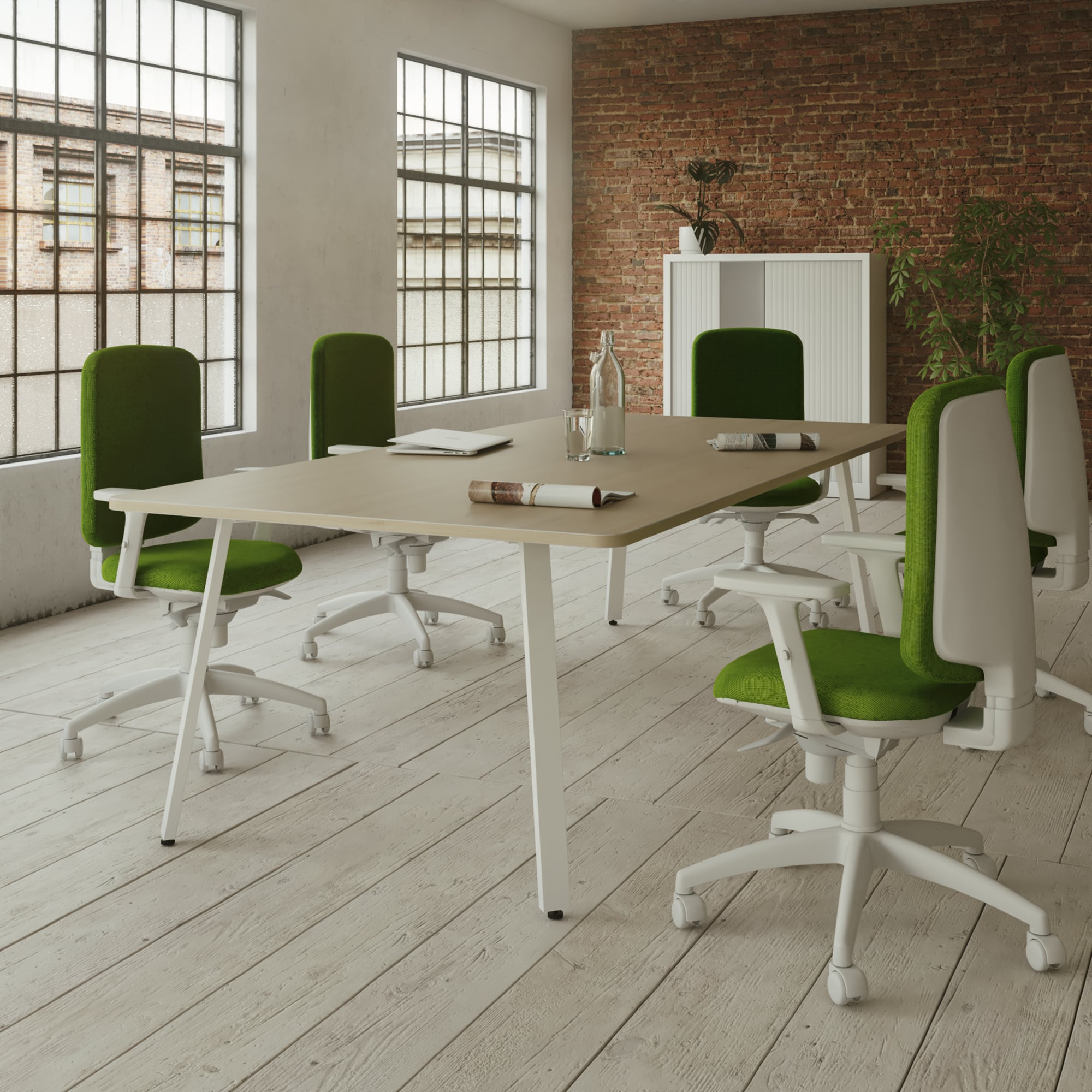 Vergadertafel Genius White